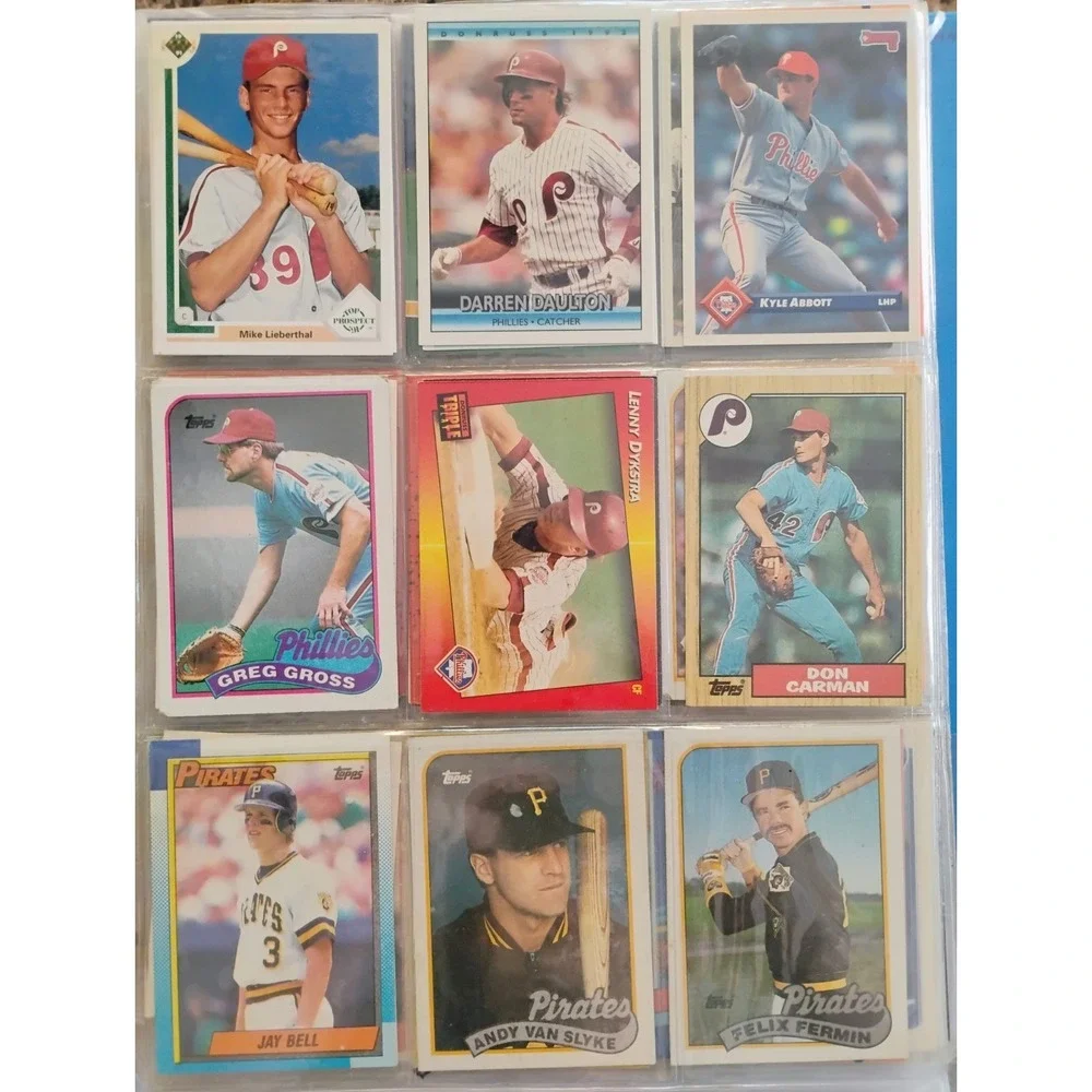 90's Baseball Card Lot 300+ Topps DonRuss Score Select Jose Conseco And More